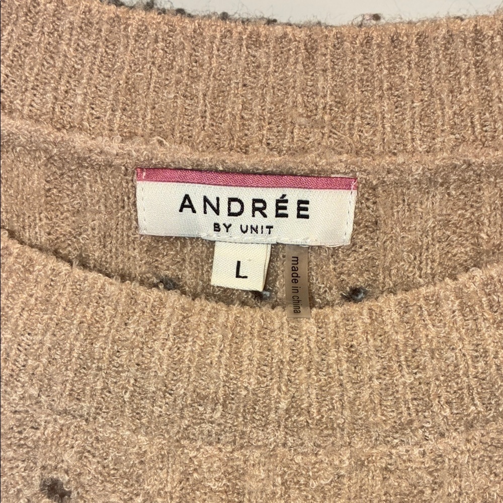 Andree by Unit Women's Multicolor Striped Sweater Size Large - Picture 3 of 4